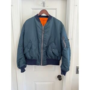 Vintage MA-1 Flight Jacket MIL-J-8279D Alpha Industries